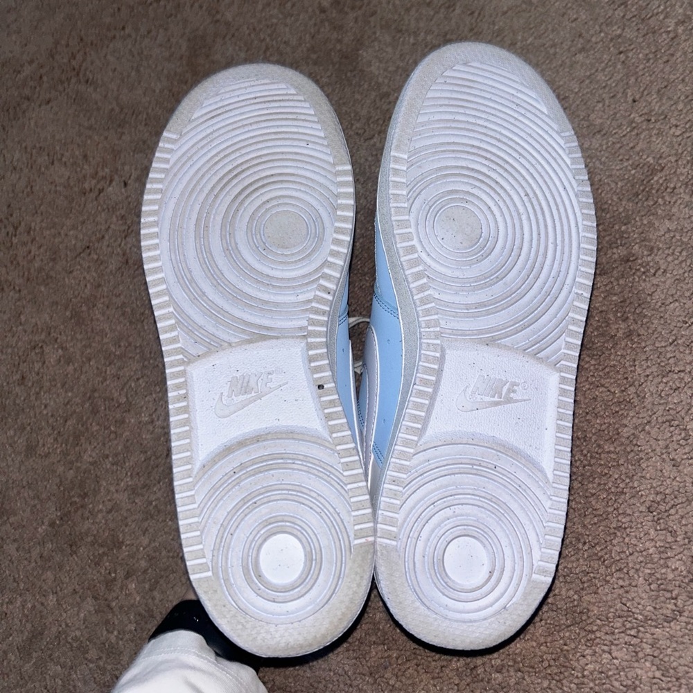 Baby Blue Air Force 1’s - Picture 2 of 4